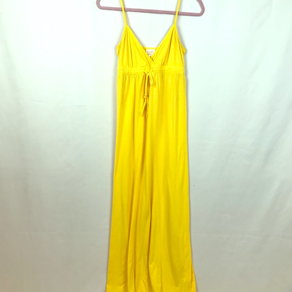 Small Long 💛 Bright Yellow Maxi Dress